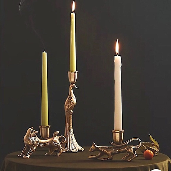 Anthropologie House of Hackney Peacock Candle Holder New In Box RARE - Picture 3 of 13